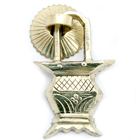 엔틱 고가구 금장 램프 117 (순동) 34X53mm 1