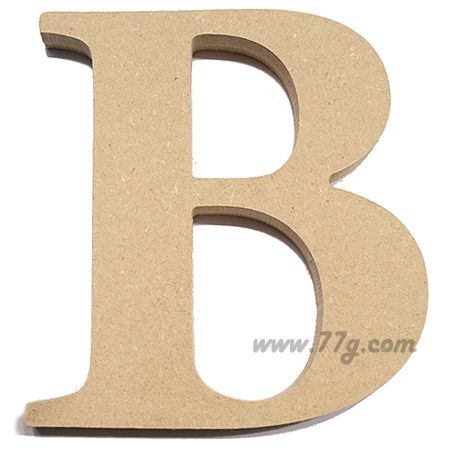 포크아트 (110x110mm) 알파벳 이니셜(initial) 영문 대문자 B 1