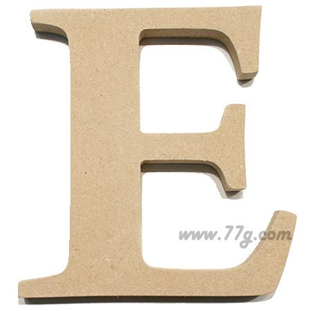 포크아트 (110x110mm) 알파벳 이니셜(initial) 영문 대문자 E 1