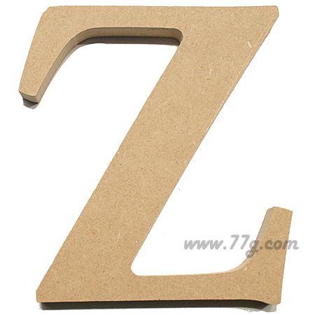 포크아트 (110x110mm) 알파벳 이니셜(initial) 영문 대문자 Z 1