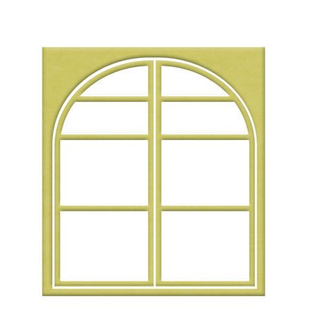 프로방스 창문 와이드라운드헤드2