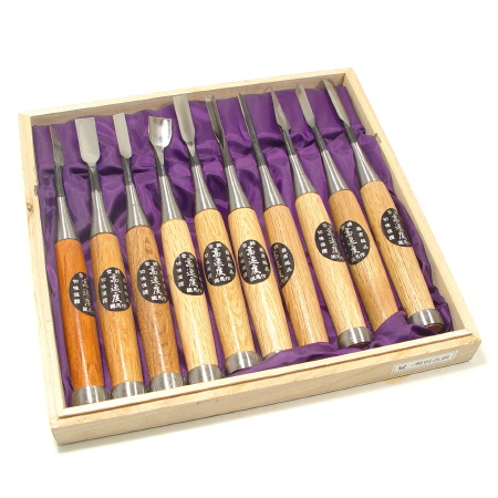 고속도 하이스강 조각도 10개 세트 1