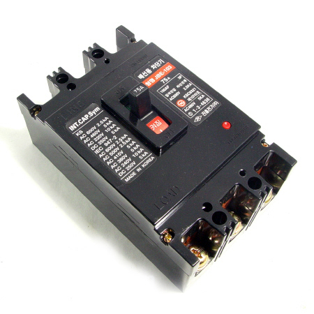 진흥 차단기 3상 75A 1