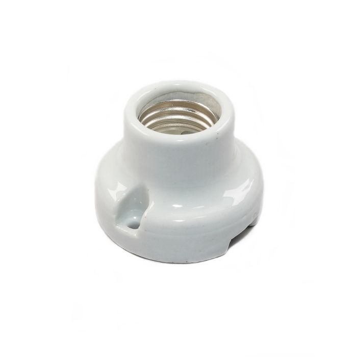 리셉터클 전구용 26mm 소켓(백색)(단선 타입) 1