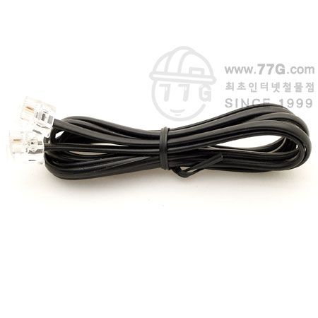 전화,팩스연결선 5m (2가닥선) 1