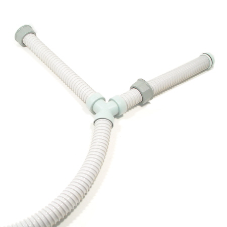 싱크대 하수구 Y형 호스 1