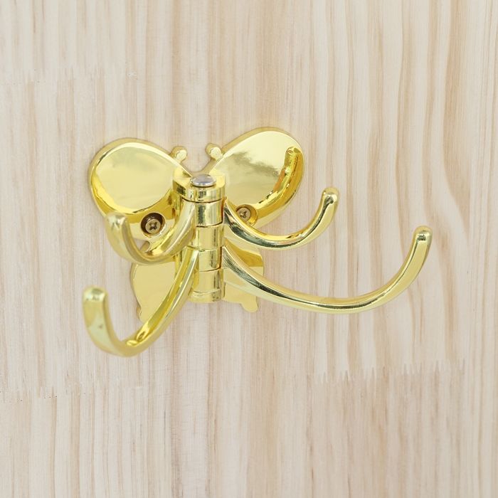 나비 옷걸이 유광골드 1