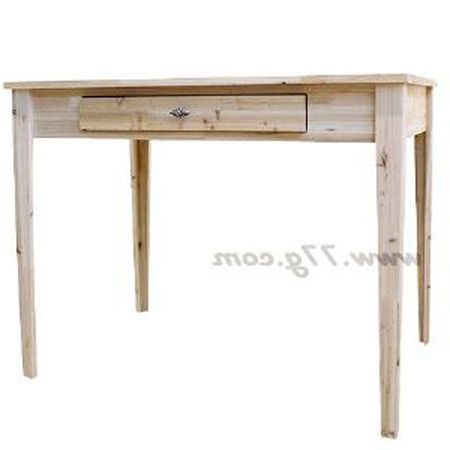 천연 원목 건강 양쪽서랍 식탁 1