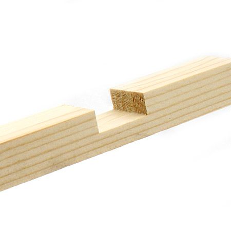 격자각재(소나무) 18x18  홈간격 100mm 폭 18mm격자 1