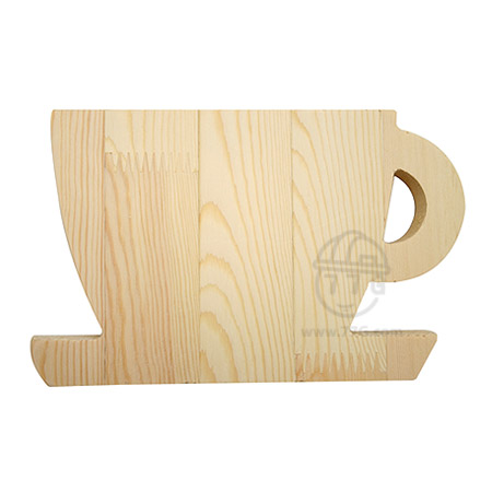 원목 포크아트 재료 커피샵 두께(15mm) 1