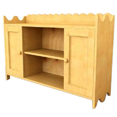 스위트 커피수납장 C형(프로방스 문짝)