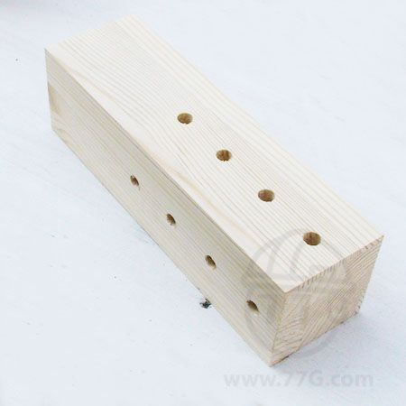 연결각재 기둥 60X60 상중하단 총12개 8mm 홀 십자가공