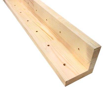 복층용 ㄱ각재 (홀9mm 간격 64mm) 96x96x2017 24mm  1