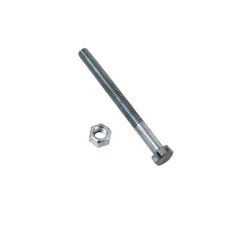 3/8인치X100mm 반민자 볼트너트(육각머리) 1