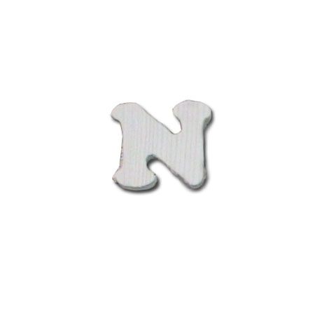 미송 이니셜(5mm) 큐티체 대문자N 1