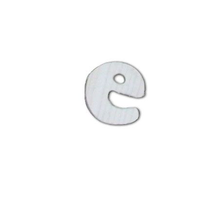 미송 이니셜(5mm) 큐티체 소문자e 1