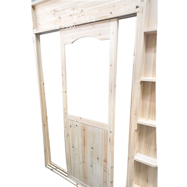 웨스턴 도어 양쪽 미닫이 중문