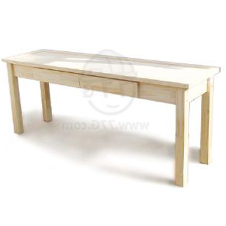 천연 원목 건강 트윈 서랍 책상