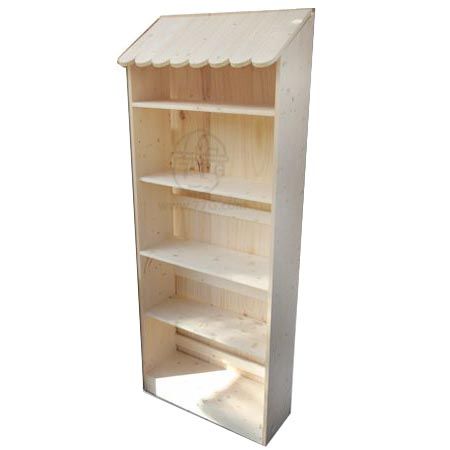 어닝 베이직 원목 책장 1