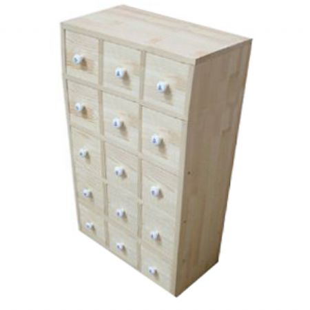 웰리빙 약장 5단 15칸 18mm 1