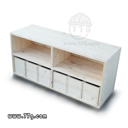 약장형 원목 TV장 18mm 1