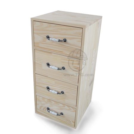 제니스 이동식 서랍장 4단 1