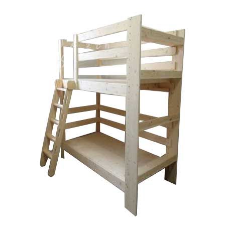 스마트 2층 쥬니어 벙커 침대(책장형)