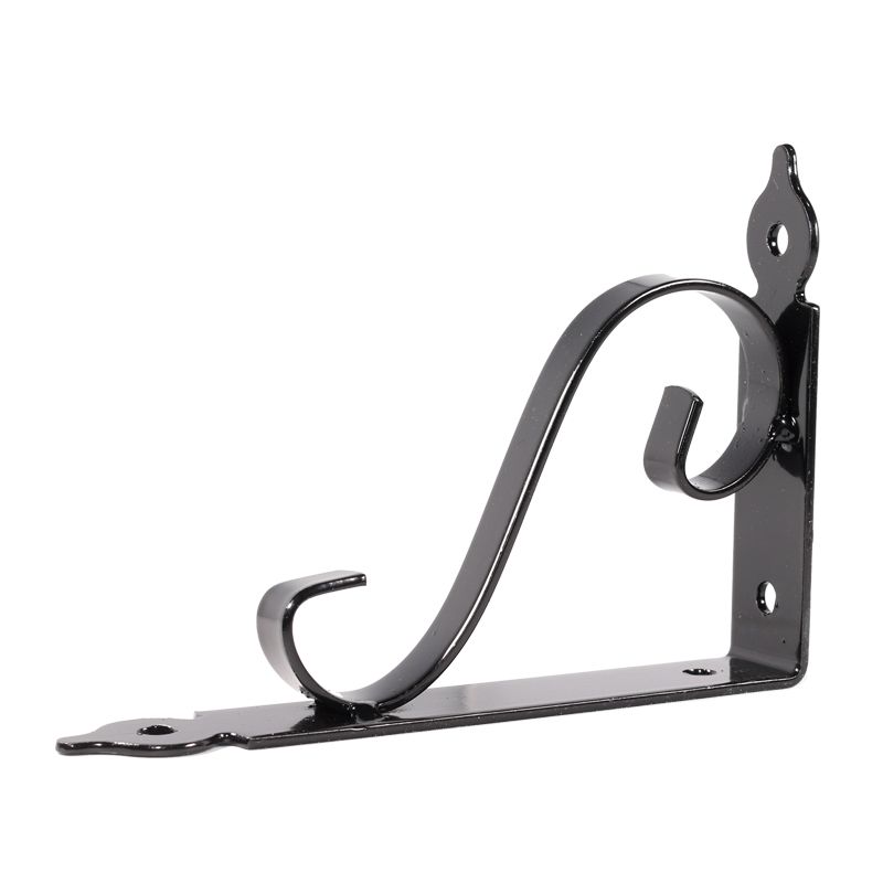 인테리어 까치발 입체 S형 흑색 125X200mm 1