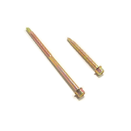 육각 철판용 직결피스(판넬용) #14X65mm 10개