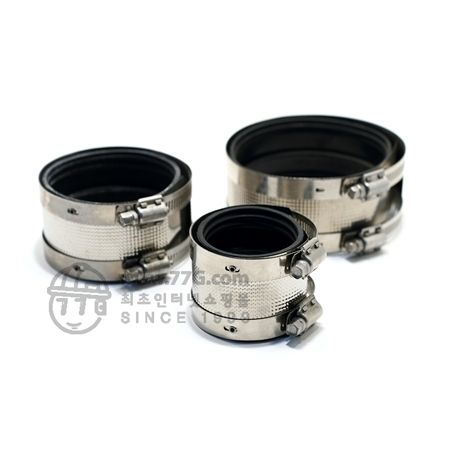 PVC배관 보수관(허브밴드) 스텐재질 100mm 1