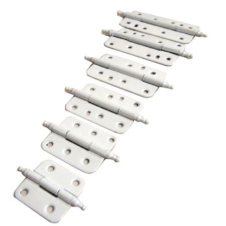 우아미 나비경첩 백색분체 62mmX43mm 1