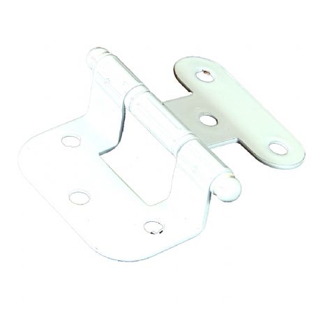 반제트 Z 덮는문짝 경첩 270도 회전 백색1.5인치 1