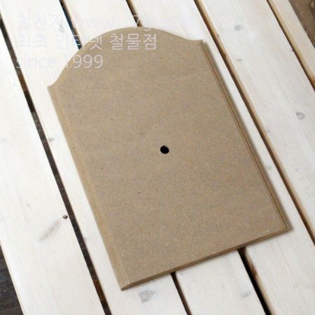 시계재료 MDF 둥근직사각  1