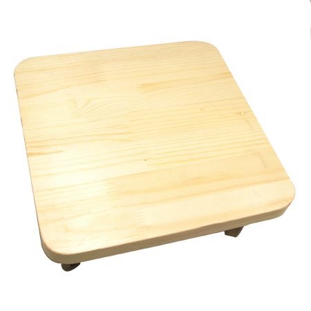 맞춤형 이동식 원목의자(저소음 고무바퀴부착) 1