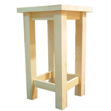 원목 사각 의자 1