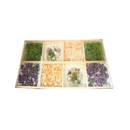 현관 강화 유리 발판