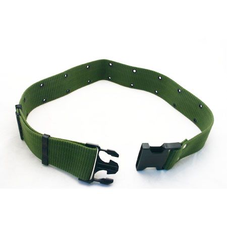 못주머니벨트 군용색 플라스틱버클 1