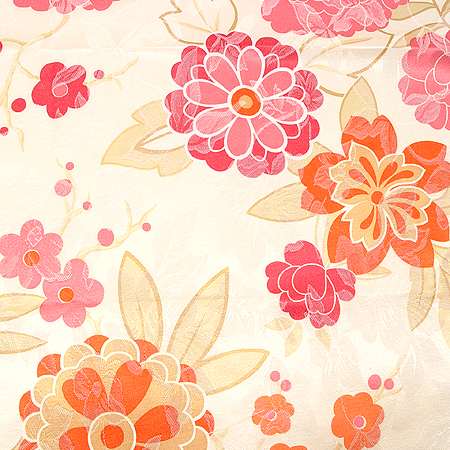 다알리아 크림슨 [쟈가드]  페브릭 폭 155 cm 1m 당 1