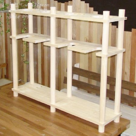 집성원목 수제 커피 드립 4구 볼트조립식 1