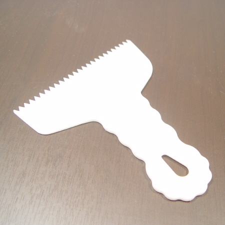 플라스틱 톱니 주걱(해라) 1