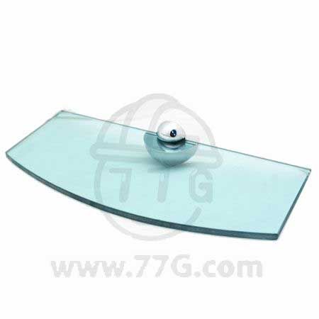 그린색 8mm 강화안전유리선반 30X13cm 브라켓 세트 1