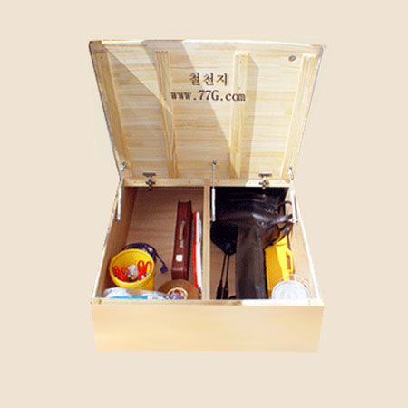 베란다 수납 마루 재료 1