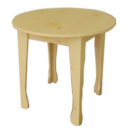 착한 집성원목 18mm 테이블 원형 나르시스 1