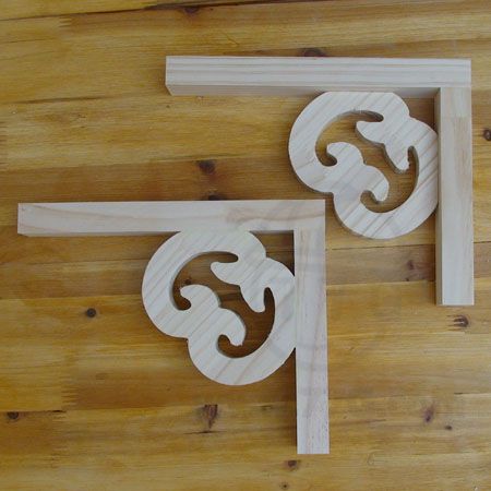 우드워커 원목까치발 2개 1조 · 포트 20×25cm