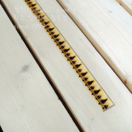 나무 몰딩 고딕 미송합판 800x18x5mm 1