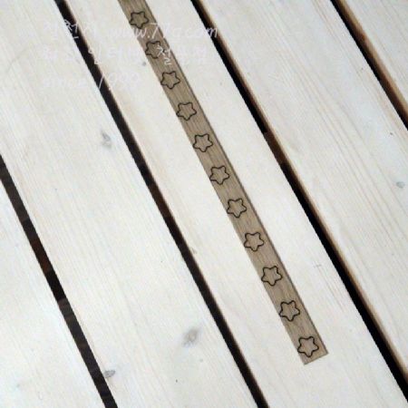 나무 몰딩 별 미송합판 800x18x5mm 1