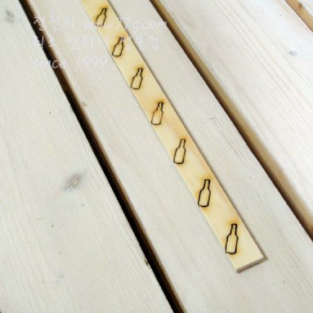 나무 몰딩 병 미송합판 800x18x5mm 1