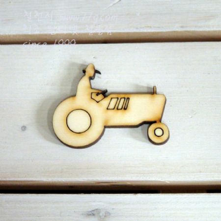 버닝아트 장식물 트랙터 W 57mm X H 45mm 1