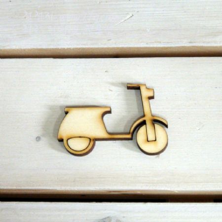 버닝아트 장식물 스쿠터 W 60mm X H 40mm 1