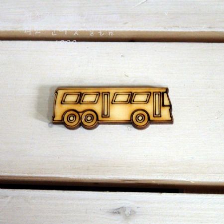버닝아트 장식물 버스 W 60mm X H 20mm 1